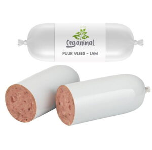 Organimal Katzenwurst - Gedünstetes Fleisch - Lamm