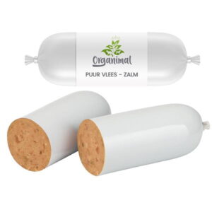 Organimal Katzenwurst - Gedünstetes Fleisch - Lachs