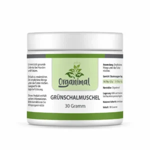 Organimal Grünschalmuschel – Katzen